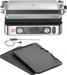 Braun MultiGrill 9 Pro CG9160 czarny/inox - Grill Contact| Moc [w]: 2200 | Color: czarny/inox | shallow: 1 Barbeque, 1 flat | Dimensions [wys.x D.x W. cm]: 44.5x35.5x18