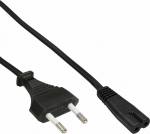 Power Cable InLine 70pcs. pack Bulk Pack &reg; Power Cable Type C Euro male to Euro 8 female 1.5m