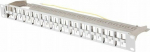 LANBERG 19" Patchpanel Blank 1U 48-Port FTP f&uuml;r Keystone gr
