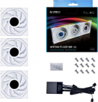 Lian Li UNI FAN TL LCD Series L&uuml;fter, 3er-Pack with. Controller - 120mm, wei&szlig;