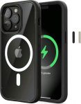 Woodcessories Clear Case MagSafe Black iPhone 14 Pro