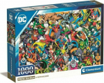 Clementoni Puzzle 1000 element&oacute;w Compact DC Comics Justice League (Justice League)