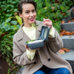 Koziol Zestaw lunchbox + cutlery Candy Ready Natural Ash Grey 72701