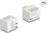 Delock Netzteil - 20 Watt - 3 A - PD - 2 Ausgabeanschlussstellen (USB-C)
