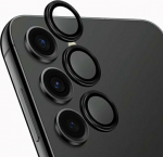 Uniq UNIQ Optix Aluminum Camera Lens Protector Sam S24+ S926 midnight black camera lens glass with applicator