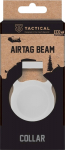 Tactical Airtag Beam Collar Tracking Device / white
