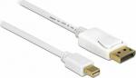 Cable Delock DisplayPort Mini - DisplayPort 2m white (83482)