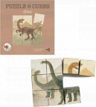Teka Puzzle Dinosaurs cube puzzle
