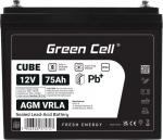 Green Cell Akumulator AGM VRLA 12V 75Ah IP54