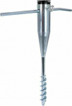 Redcliffs Saddle, support pentru umbrel de grdin cu nurubare, metallic base pentru umbrel