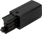 LED line PRIME Power connecotr for 3 phase track LUMICANTO left black PRIME
