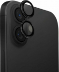 UNIQ Optix Aluminum Camera LensProtector iPhone 16 6.1'' / 16 Plus 6.7'' midnight black camera lens glass with applicator