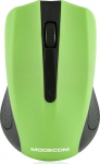 Mode Com WIRELESS OPTICAL MOUSE WM9 BLACK-GREEN
