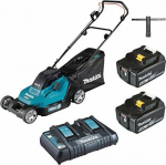 Cordless lawnmower 2 x 18V Makita DLM432PT2