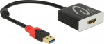 DELOCK USB3.0 Kabel A -> HDMI A St/Bu 0.20m schwarz