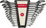 GEDORE red Double open-ended Spanner Set 12-pieces