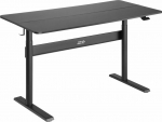 Ergo Office Desk Desk table with top 140x68cm Ergo Office, gas spring, height adjustment, do standing sitting work, max wys 115cm, ER