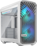 FRACTAL DESIGN Geh Torrent Compact RGB White TG Clear Tint