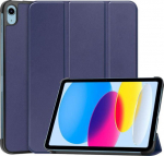 CoreParts Tri-fold Caster Hard Shell, Cover - Blue For Apple iPad
