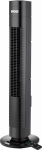 UNOLD Tower fan 86955, Household tower fan, Schwarz, Hall, Kunststoff, 75&deg;, 7.5 h