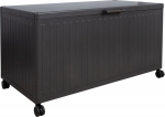 Storage box MIRADOR 130x60.4xH80cm, dark grey