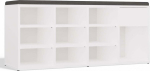 Cersanit Open shoe cabinet TALLIN WHITE