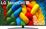 LG 75NANO81A3A | 75 | Smart TV | webOS 25 | UHD