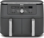 Ninja DZ400EU MAX Double hot air fryer 2.47kW Metallic grey