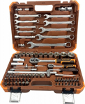 FORCEKRAFT Tool Kit 82el. 1/4'' & 1/2'' (6-angular)(4-32mm)