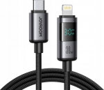 Kabel USB Joyroom USB-C - Lightning 1.2 m Czarny (6956116721374)