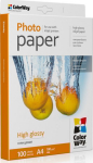 ColorWay Photo Paper, 100 sheets | 180 g/m&sup2; | A4 | High Glossy