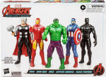 Hasbro Marvel Avengers: Beyond Earth's Mightiest - Thor / Iron Man / Hulk / Captain America / Black Panther Action Figure Set (5 Pack) (F8677)