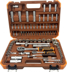 Tool Kit 94el. 1/4'' & 1/2'' (6-angular) (4-32mm)