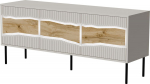 Cama MEBLE Cama INSERTO 3D TV cabinet 143.5x40x61.5 cashmere + LED