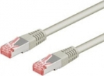 Wentronic Patchkabel RJ45 S/FTP Cat6 0.50m grau