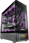 TACENS Mars Gaming MCLCDPRO computer case Midi Tower Black
