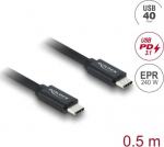 Delock USB-Kabel - USB-C (M) zu USB-C (M)