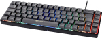 GAMIAC TKL69G SF Gaming Keyboard, Kailh Blue - black/grey