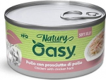 OASY Natury Soft jelly Chicken with chicken ham - wet cat food - 150g