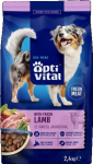 OPTIVITAL with fresh lamb - dry dog food - 2.4kg