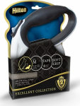 HILTON Smart dog M (20kg) - retractable leash - white-black - 4 m