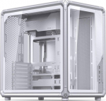 Jonsbo X400 PC-Geh&auml;use, Midi Tower, ATX, Tempered Glass - wei&szlig;