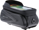 Forever Outdoor 17 x 9cm Waterproof bike frame bag with phone holder