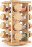Salter BW127771 Bamboo Rotating Spice Rack