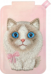 Nimmy Nimmy New Big-Eye Magnetic Wallet Phone Stand Cute Pets 2.0 Cat pink