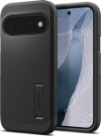 &Uuml;mbris Tough Armor AI (MagFit), Google Pixel 11, must, tugijalaga, Qi2/MagSafe &uuml;hilduv, Spigen