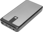 EXD Power Bank 25200mAh, PD60W, QC3.0, 2x USB-C, USB-A, 10 connectors