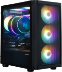 Zalman M4 SE, mATX Mini Tower PC Case, 6 x 120mm FRGB Fans, Black
