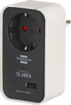 Brennenstuhl Surge Protection Adapter 13.500 A USB A und C