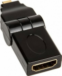 Adapter AV InLine HDMI Micro - HDMI czarny (17690L)